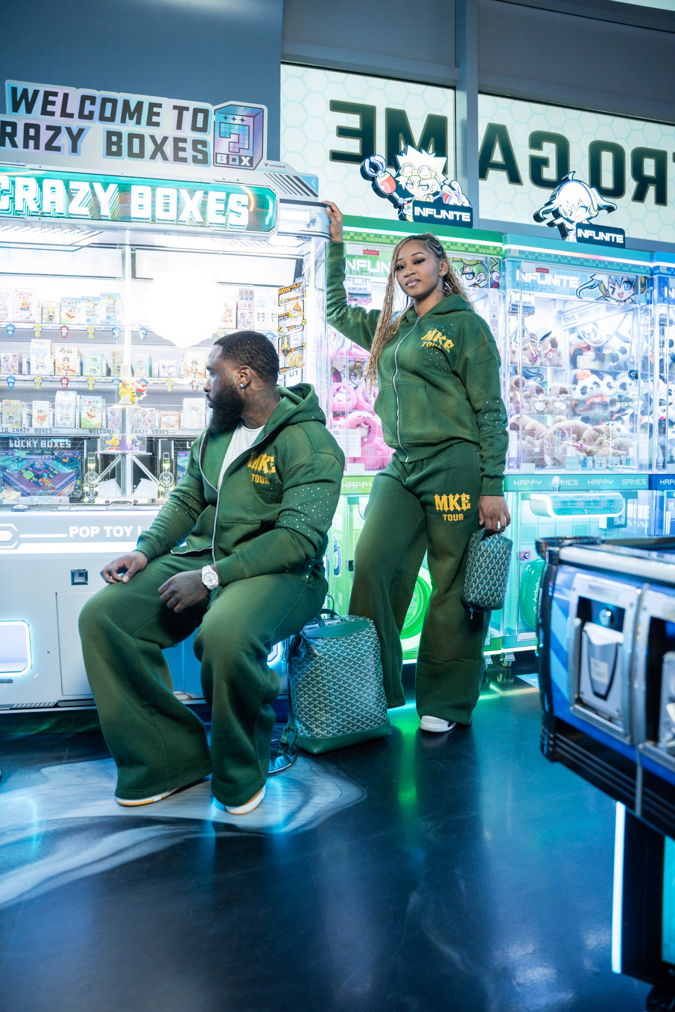 The Emerald Tour full jogging suit