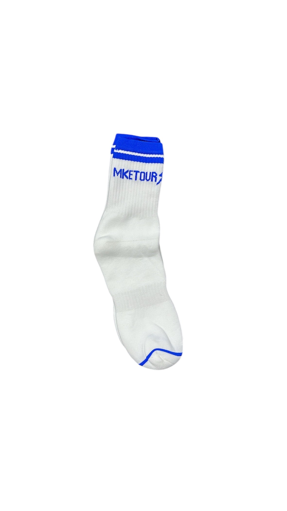 MKE blue socks