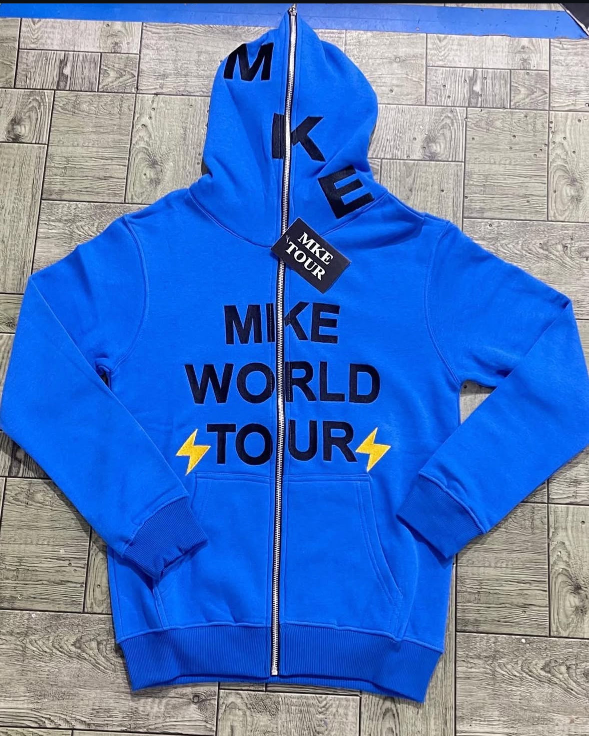 MKE FULL ZIP UP ( BLUE)