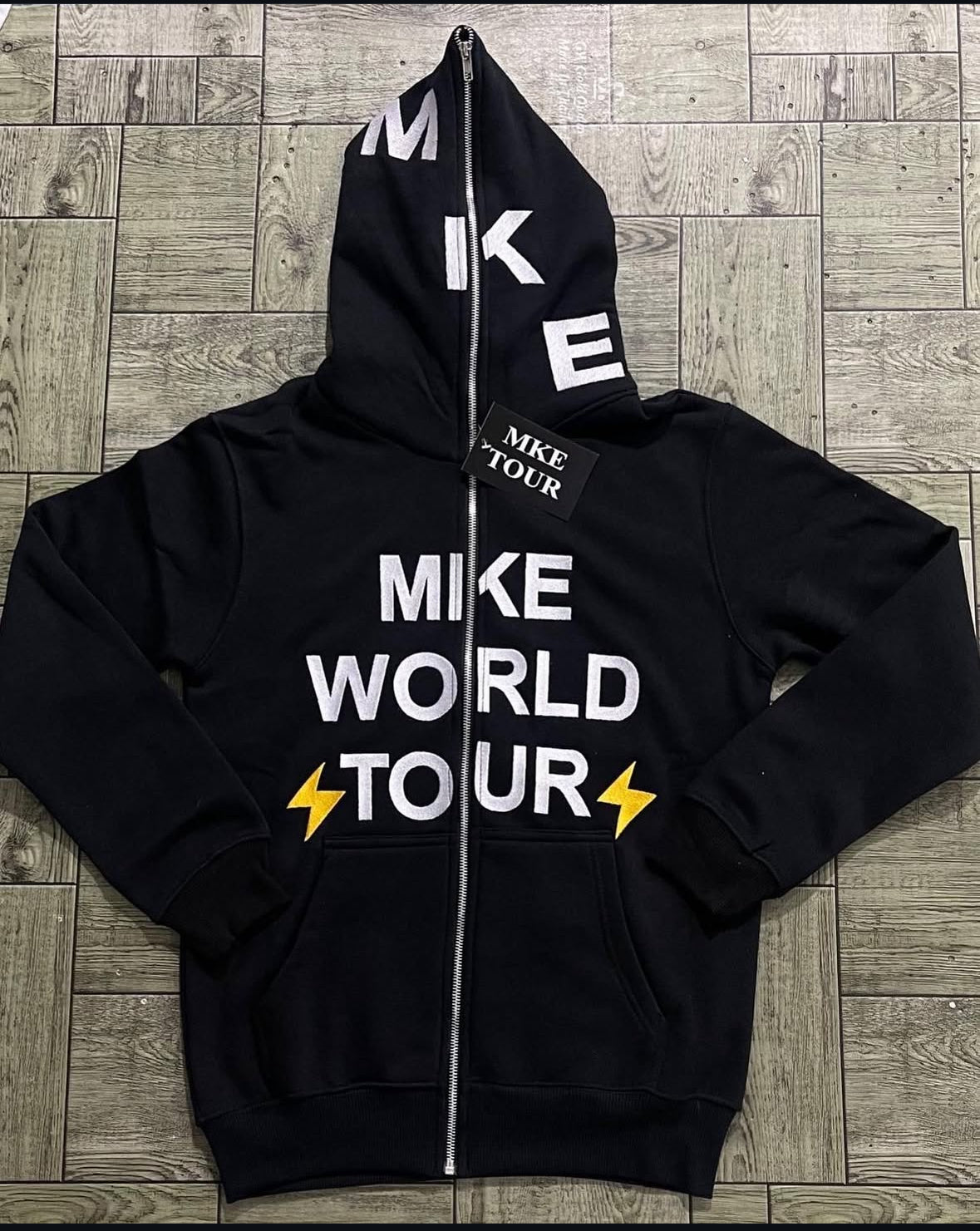MKE FULL ZIP UP (BLACK)
