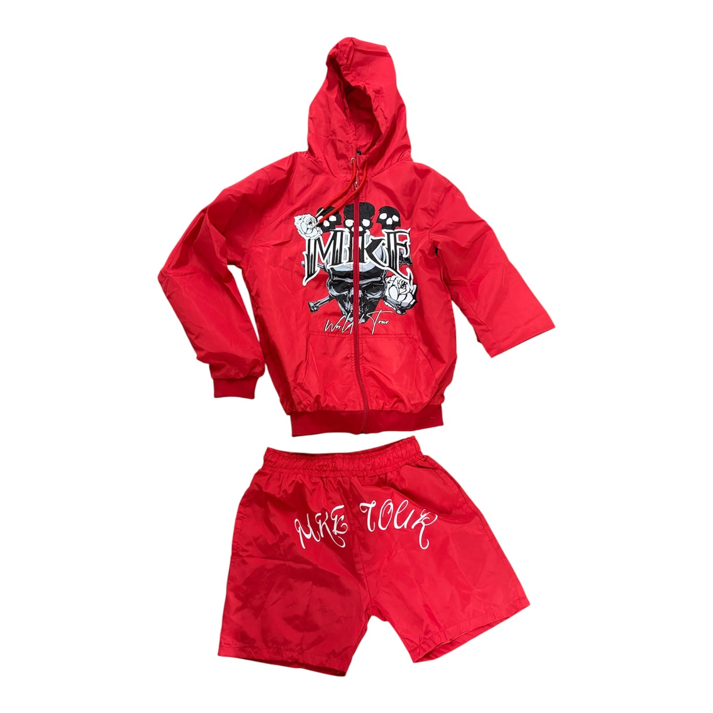 MKE RED SHORT SET